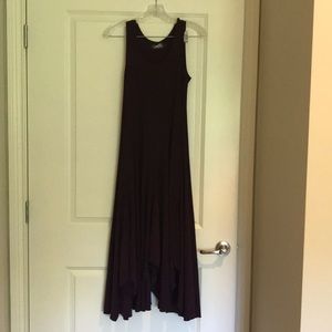 Sleeveless long tank dress